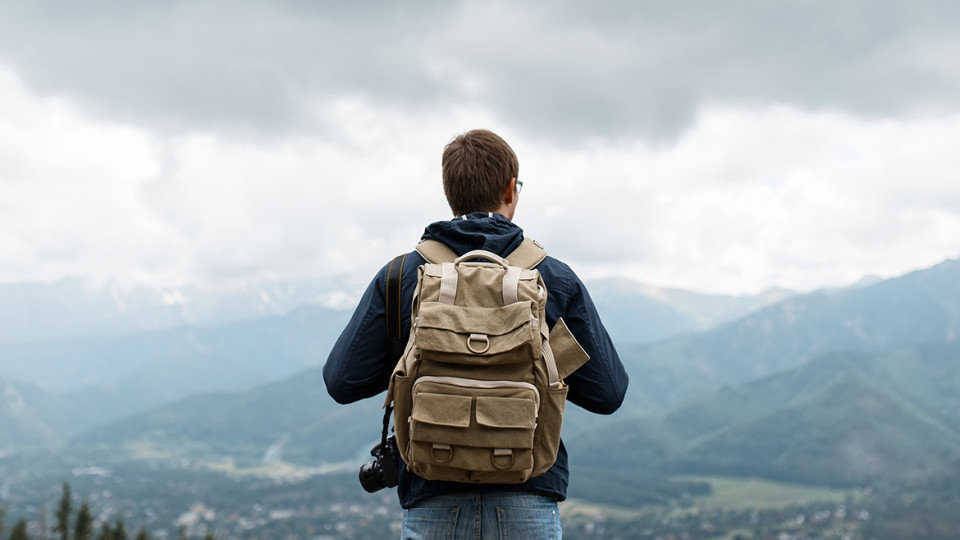 Black chocolate soufflé
